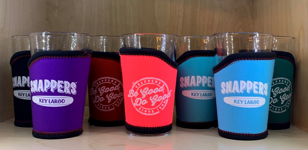 Snappers Bottle Koozies (8-Pack) – Snappers Key Largo