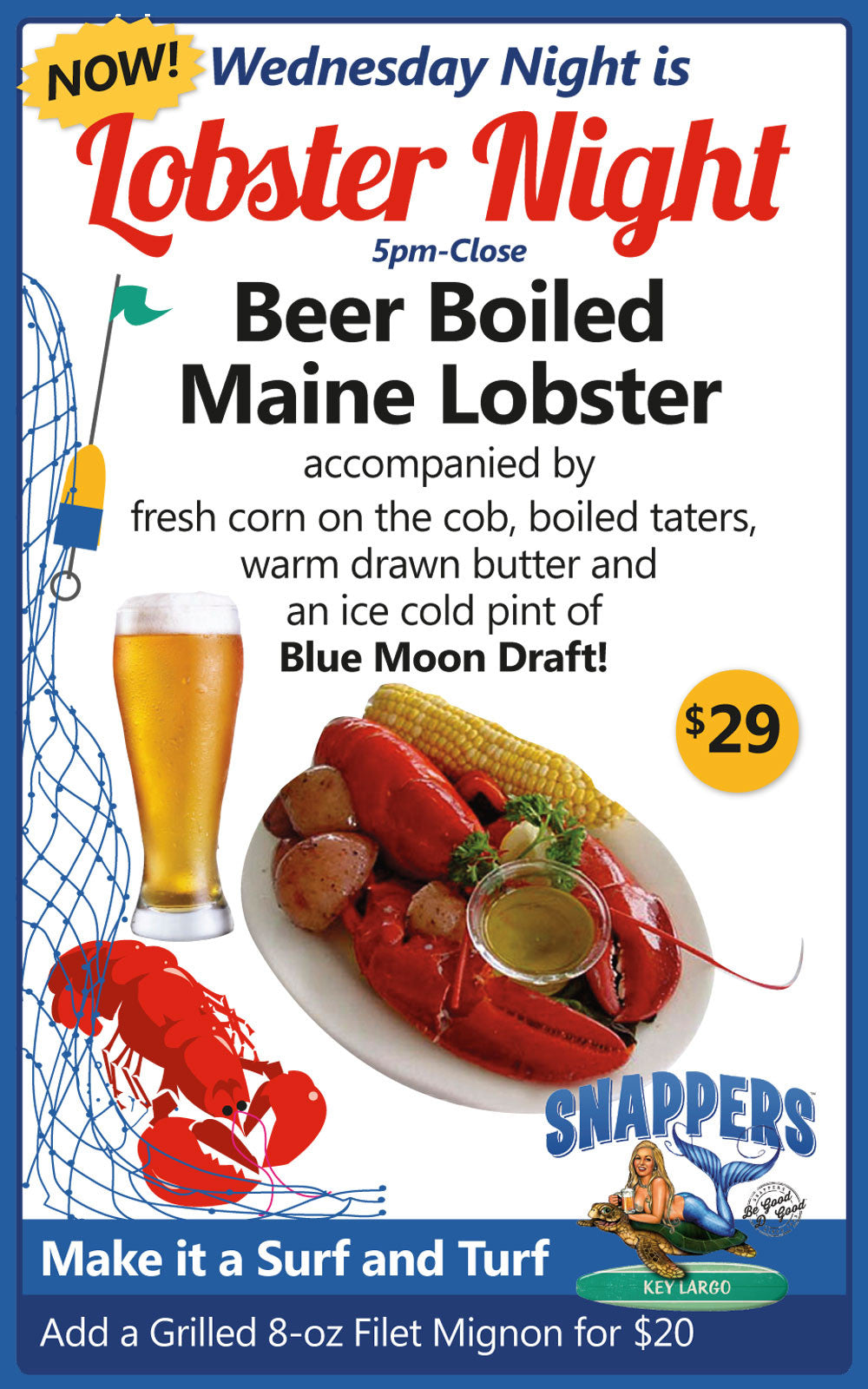 Wednesday is Lobster Night