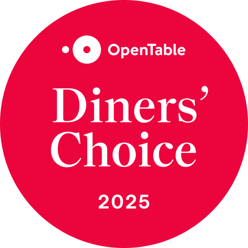 OpenTable Diners' Choice 2025 Winner Badge