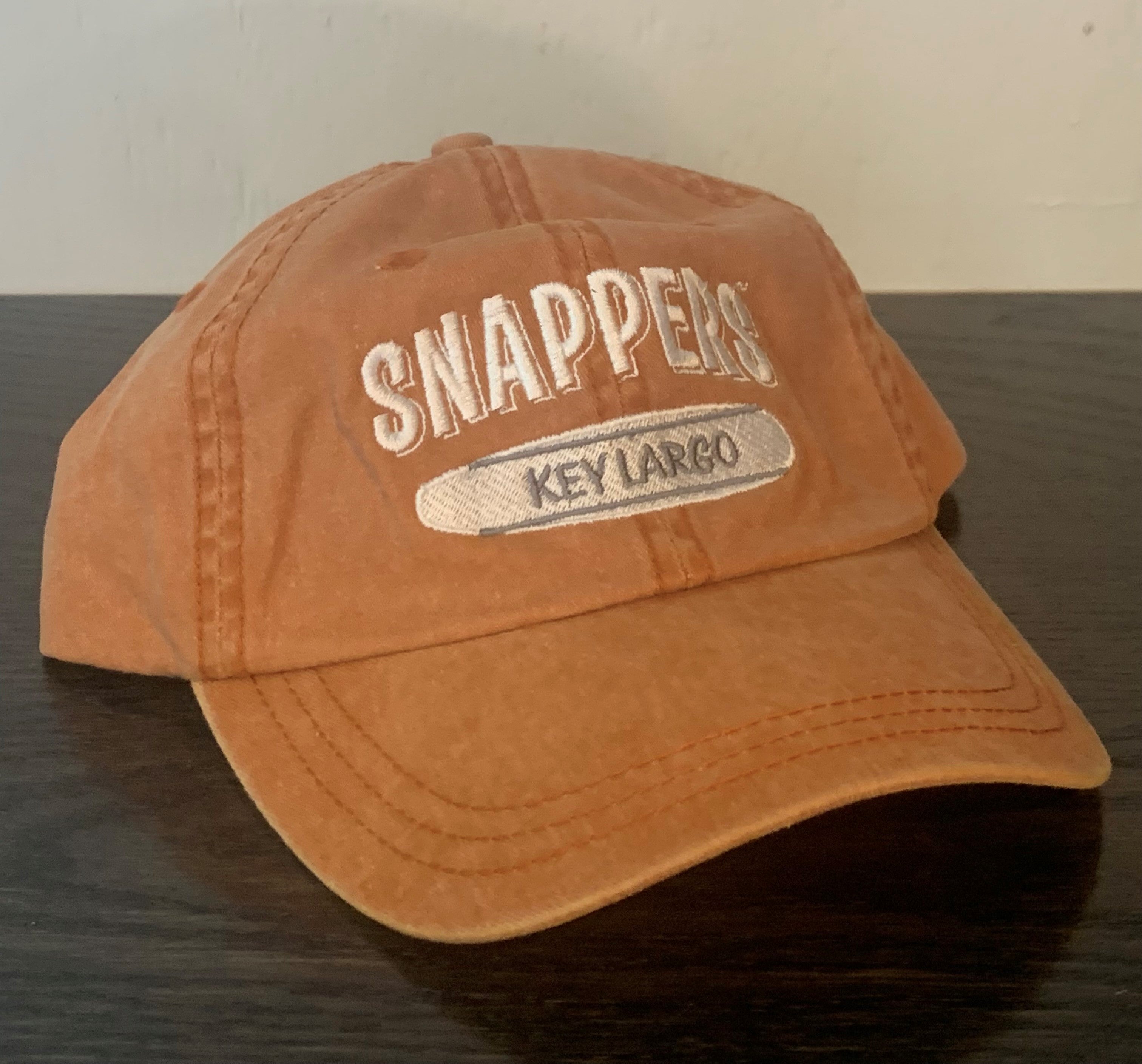 Hat Snapper Snappers Hat Orange – Classic Florida Keys Style Cap