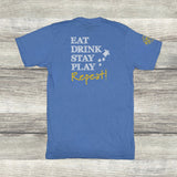 Eat Drink Stay Play Repeat (Blue)